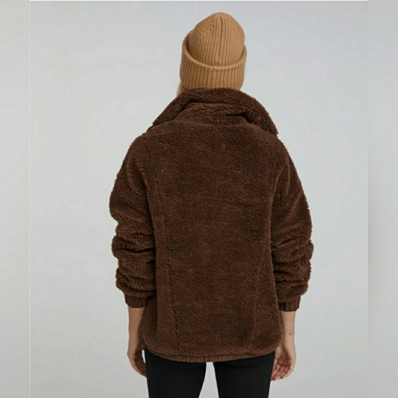 🌟SEE NEW LISTING🌟🎉HP!🎉🍯Varley Appleton•Deep Turmeric Honey Tan Sherpa Teddy - Picture 3 of 10